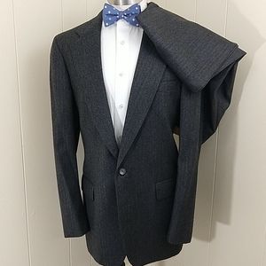 Artona Lana Vergine Charcoal Suit